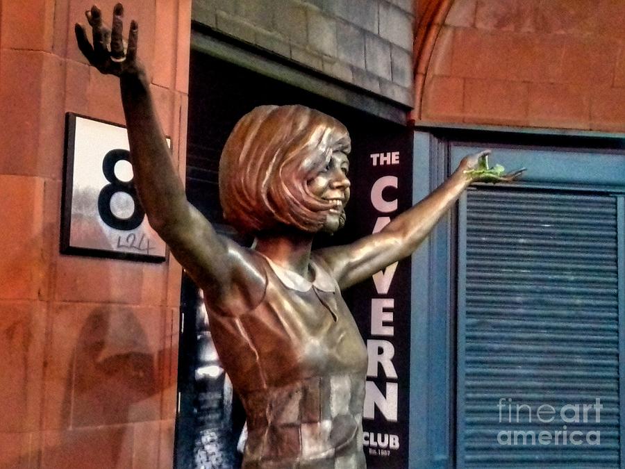 Cilla at The Cavern Photograph by Joan-Violet Stretch