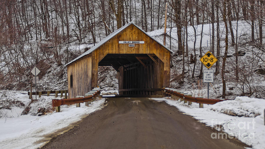 Cilley Covered Bridge Photograph by Scenic Vermont Photography