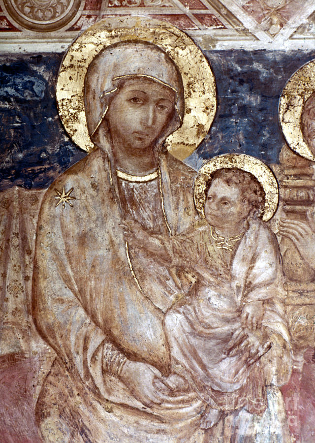 Cimabue: Madonna Photograph by Granger