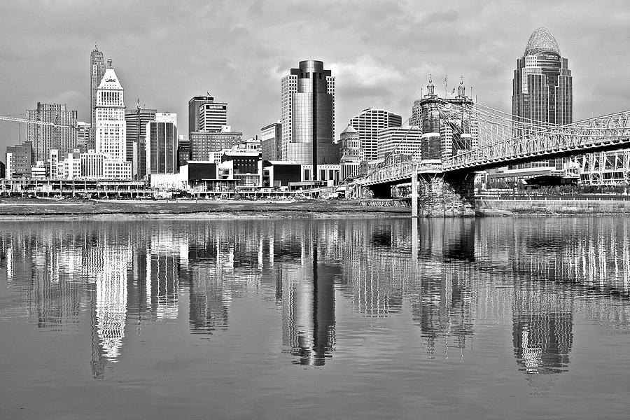 Cinci in Black and White 2015 Photograph by Frozen in Time Fine Art Photography