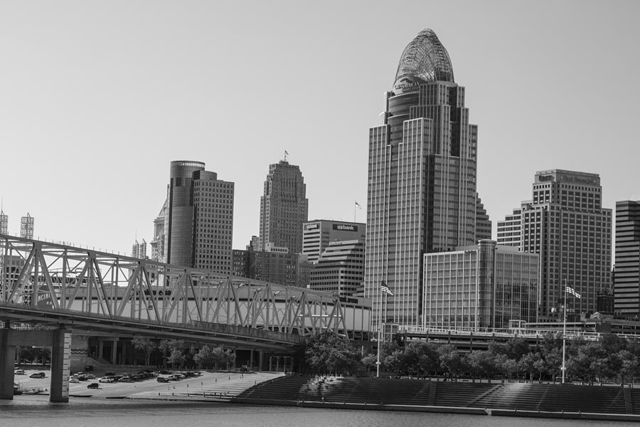 Cincinnati Black and White 1 Photograph by John McGraw