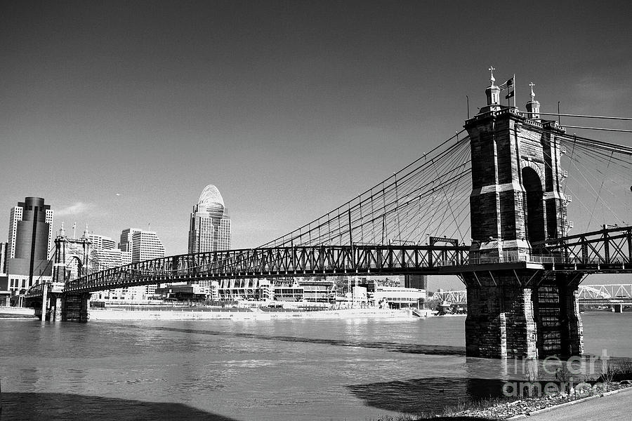 Cincinnati-Covington Bridge Photograph by FineArtRoyal Joshua Mimbs