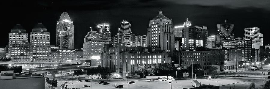 Cincinnati Opposite View Pano Photograph by Frozen in Time Fine Art Photography