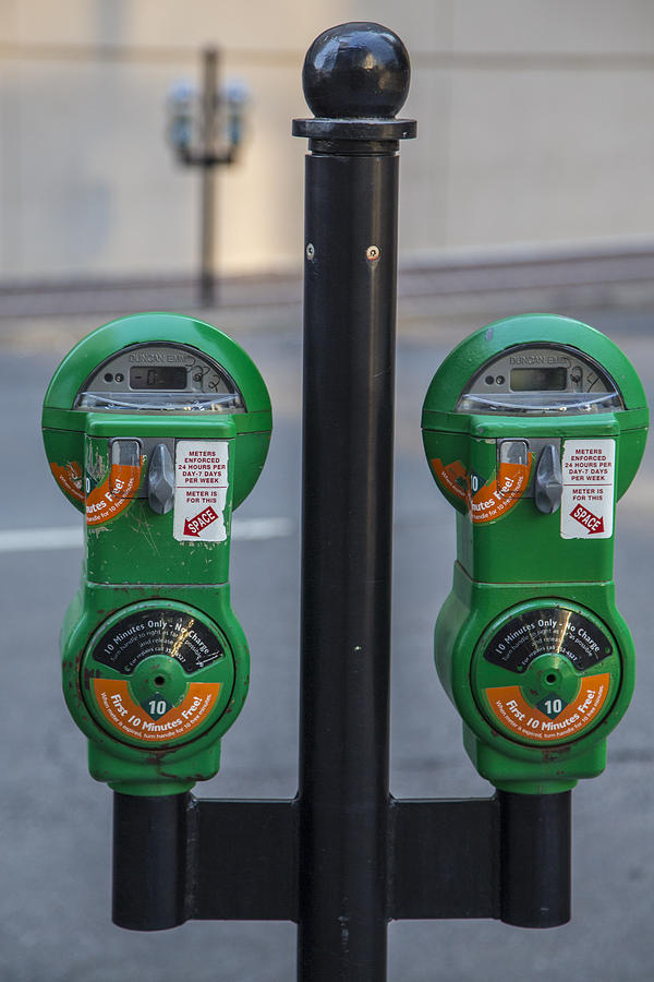 Cincinnati Parking Meters  Photograph by John McGraw