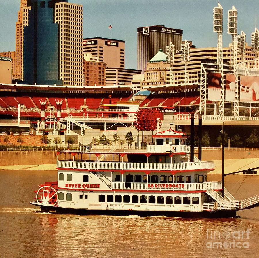 Cincinnati Riverboat Photograph by Alice Terrill