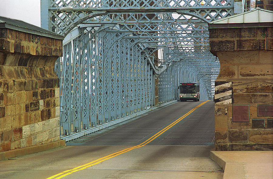 Cincinnati - Roebling Bridge 1 Photograph by Frank Romeo