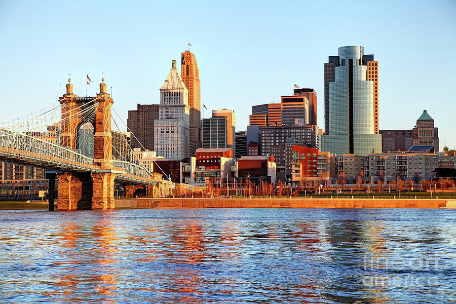 Cincinnati Skyline Photograph By Denis Tangney Jr Fine Art America