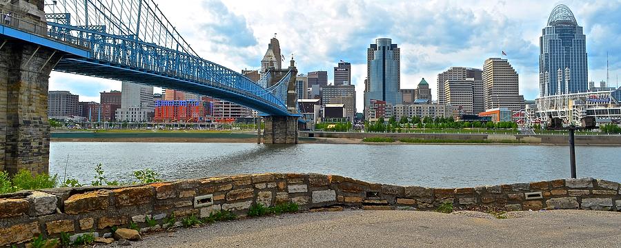 Cincinnati Wide Angle Photograph by Frozen in Time Fine Art Photography