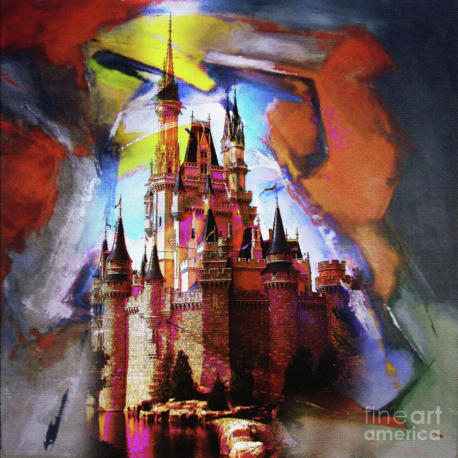 Cinderella Castle Painting by Gull G