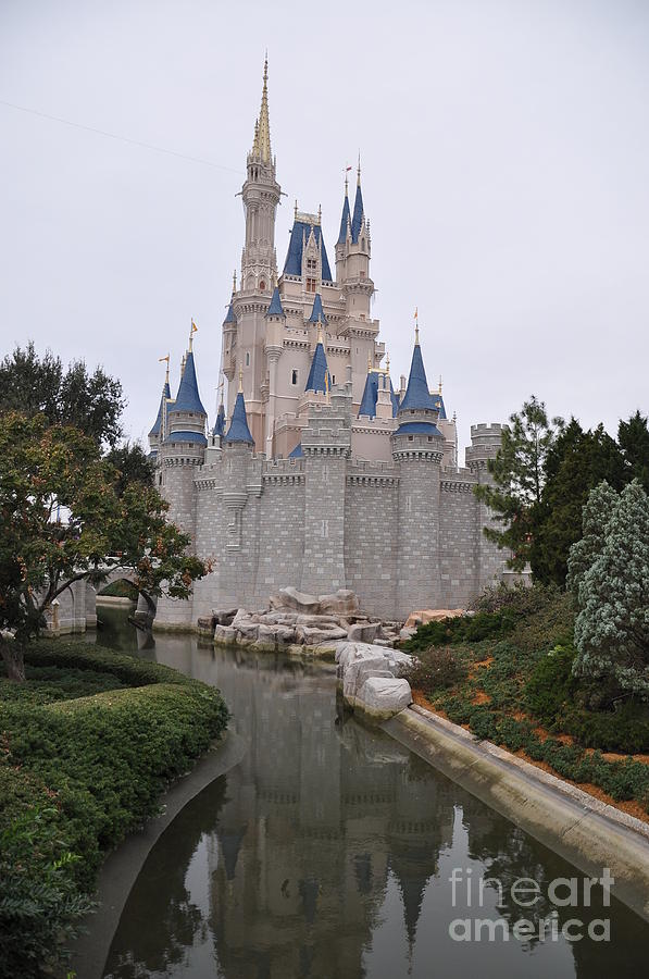 Cinderellas Castle Photograph by John Black