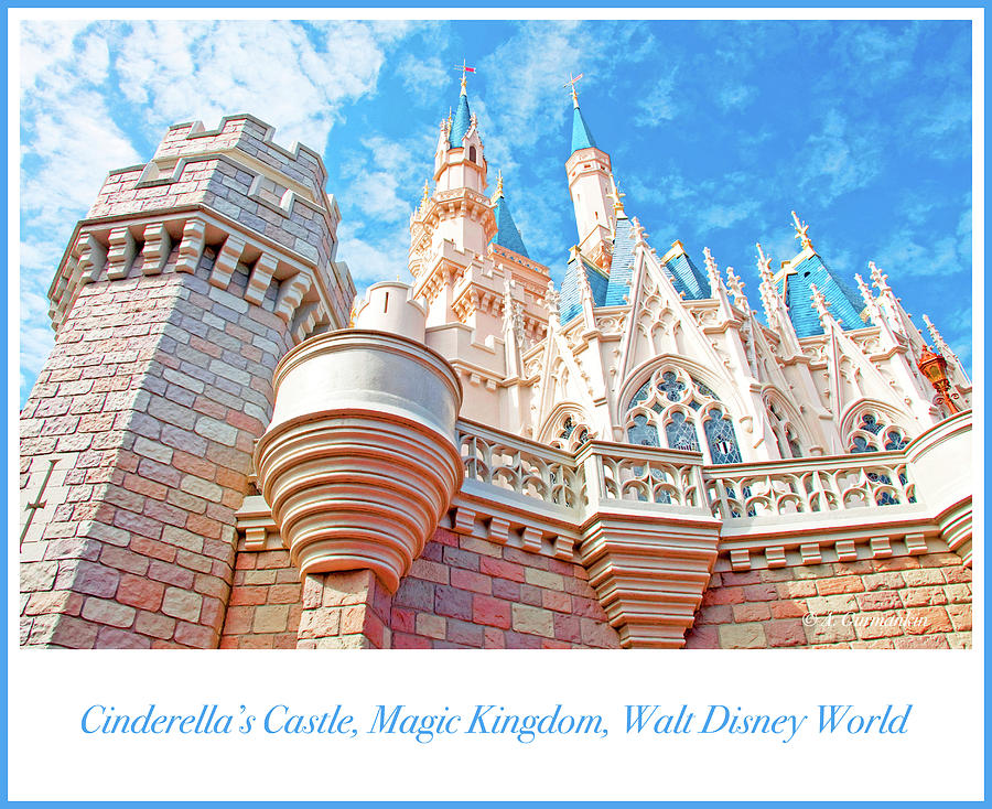Cinderellas Castle, Walt Disney World Photograph by A Macarthur Gurmankin