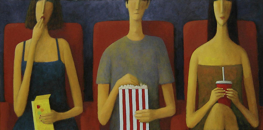 Cinema Painting by Glenn Quist