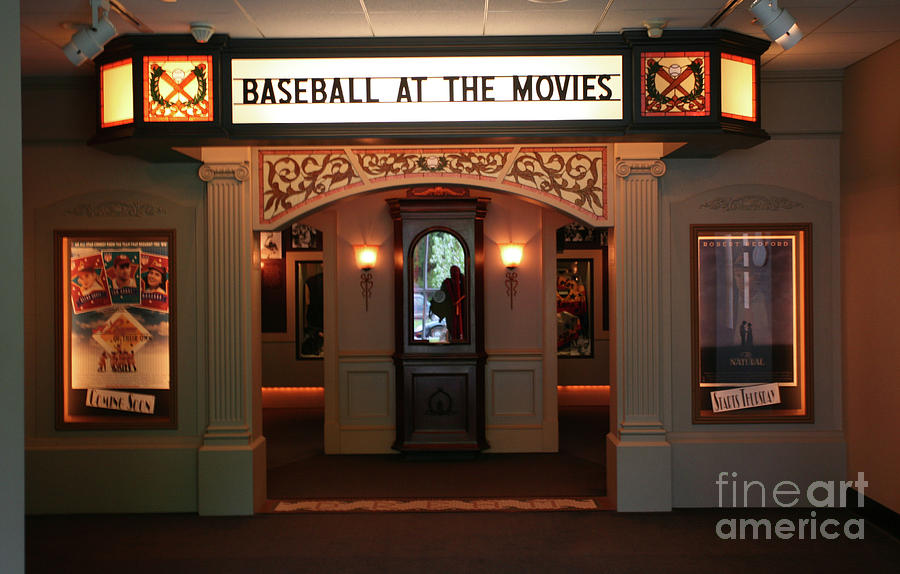 Cinema Interior Baseball Hall of Fame NY Photograph by Chuck Kuhn