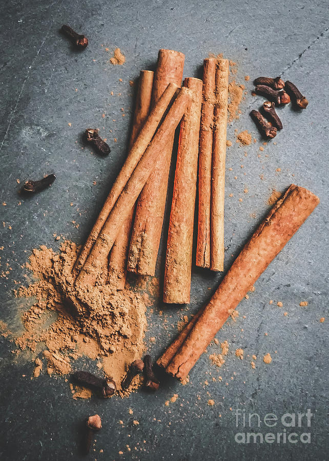 Cinnamon and anise art Photograph by Justyna Jaszke JBJart