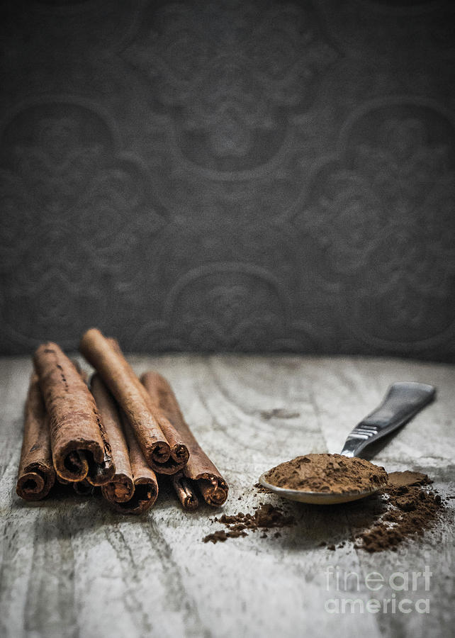 Cinnamon art Photograph by Justyna Jaszke JBJart