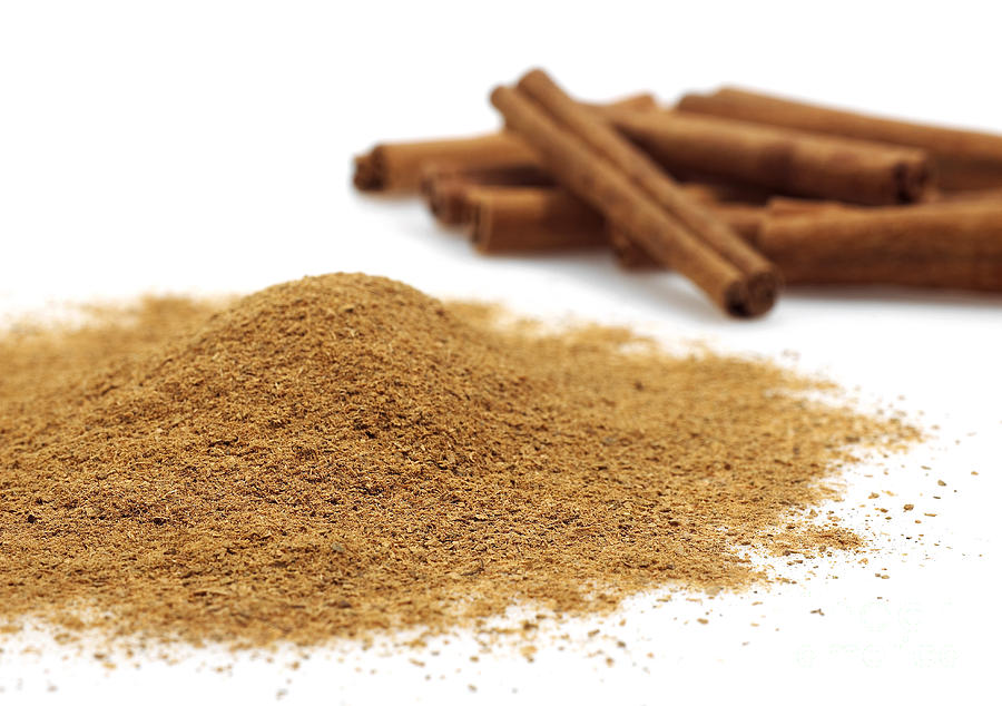 Cinnamon Bark And Powder Photograph by Gerard Lacz