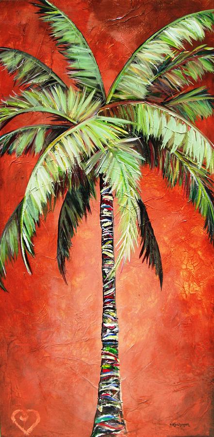 Cinnamon Palm Painting by Kristen Abrahamson