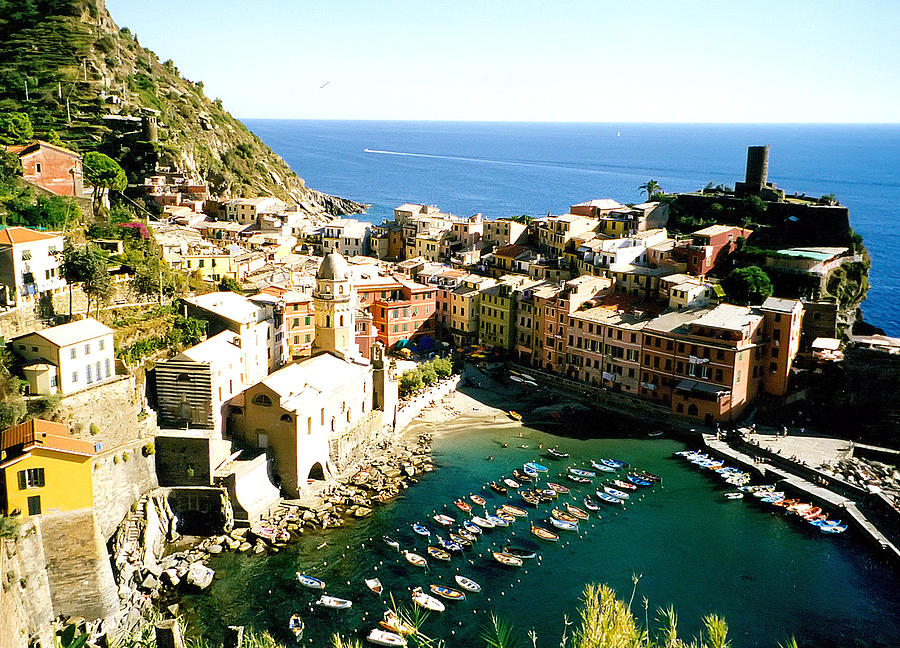 Cinque Terre 3 Photograph Photograph by Kimberly Walker