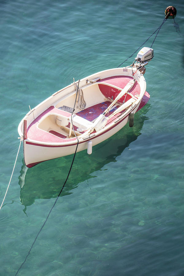 Cinque Terre Boat  Photograph by John McGraw