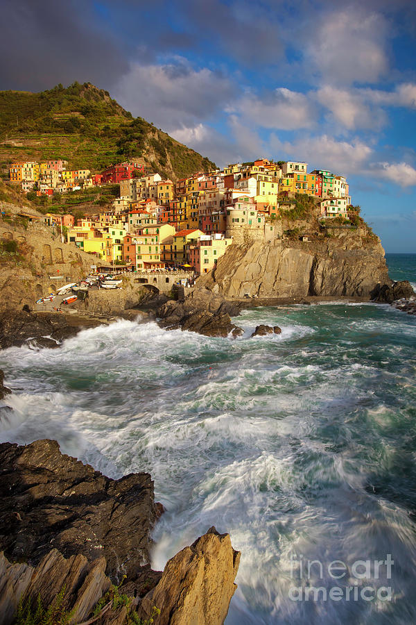 Mountain Photograph - Cinque Terre by Brian Jannsen
