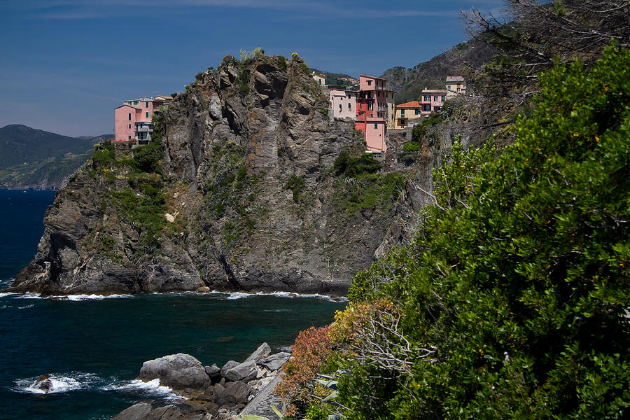 Cinque Terre Coast Photograph by Roger Mullenhour