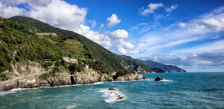 Cinque Terre Coastline Photograph by Weir Here And There
