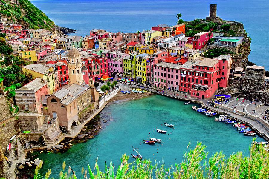 Cinque Terre Colors Galore Photograph by Frozen in Time Fine Art Photography