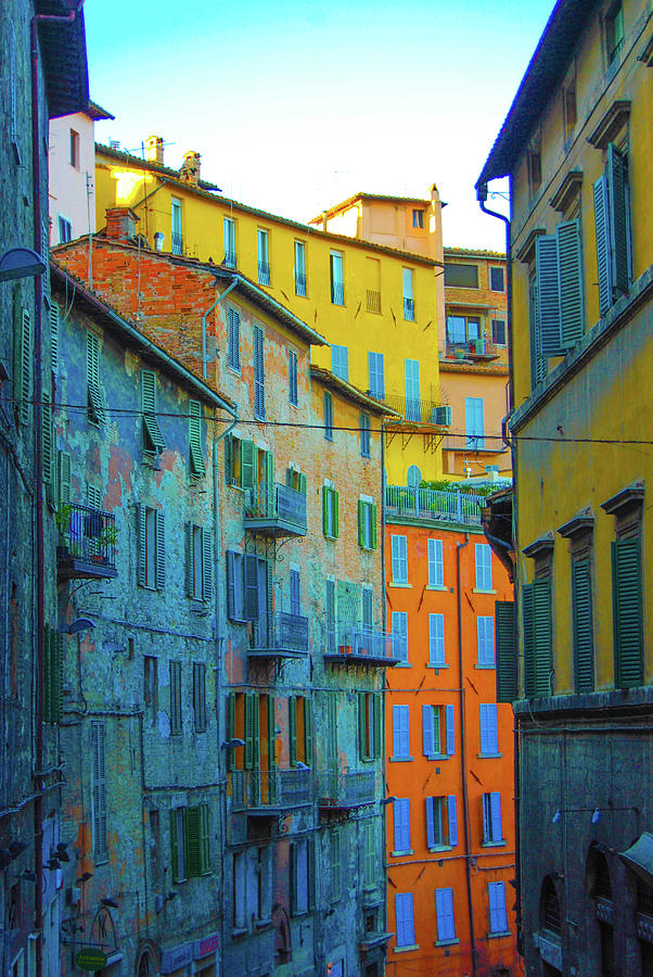 Cinque Terre Colors Digital Art by Susan Allen