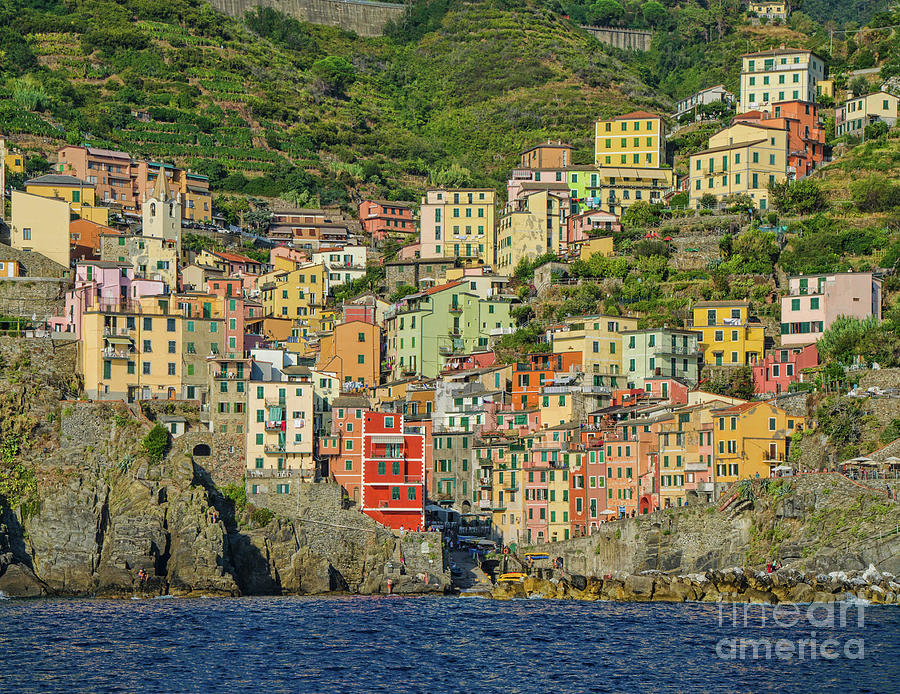 Cinque Terre, Italy Photograph by Maria Rabinky