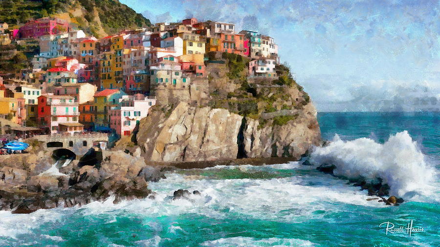 Cinque Terre - Italy Photograph by Russ Harris