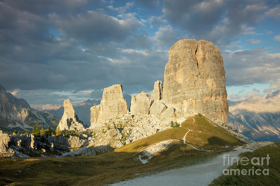 Mountain Photograph - Cinque Torri by Brian Jannsen