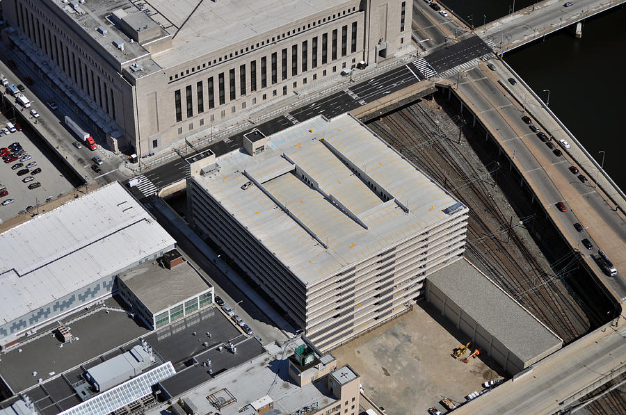 Cira Center South Parking Garage South 30th Street Philadelphia Pennsylvania 19104 Photograph by Duncan Pearson