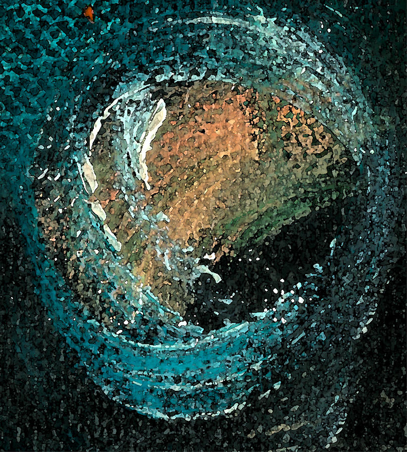 Circ Painting - Visitors Eye by Jorge Delara Circ Painting - Visitors Eye by Jorge Delara