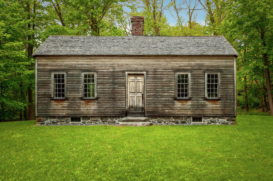 Circa 1830 Home Of Slavery Survivor Caesar Robbins  -  1823robbinshouseLAB184760 Photograph by Frank J Benz