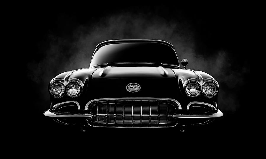 Corvette Digital Art - Circa 59 by Douglas Pittman Corvette Digital Art - Circa 59 by Douglas Pittman