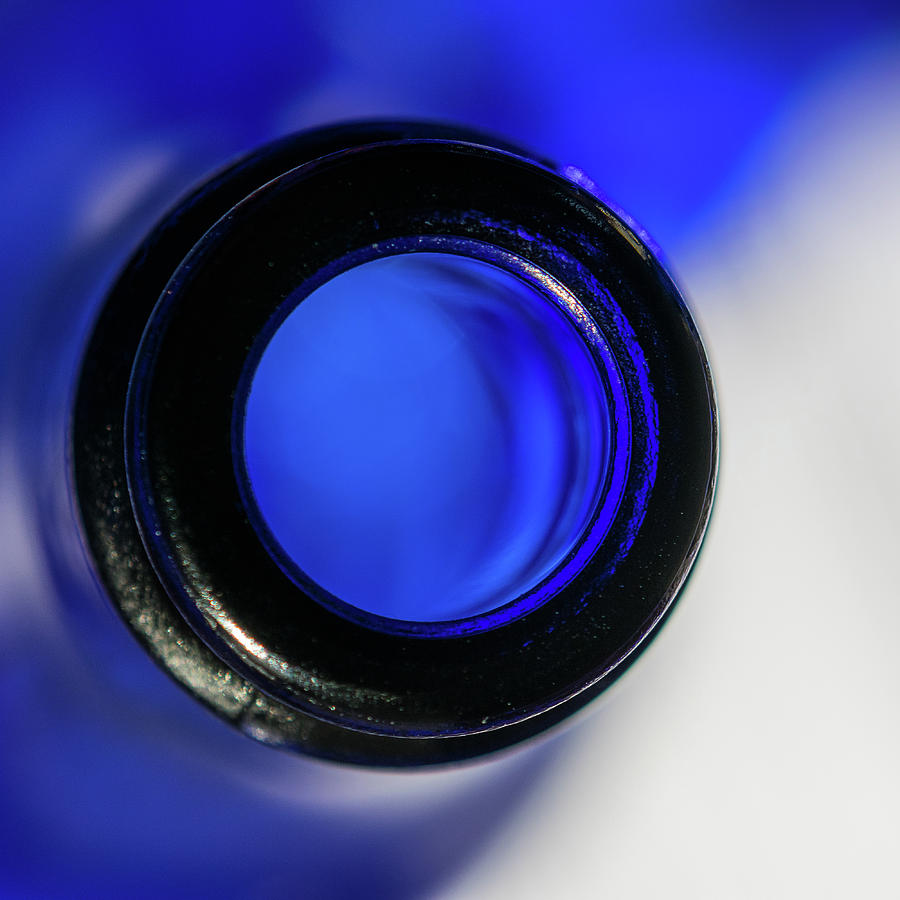 Circle in Blue Photograph by Liz Albro Circle in Blue Photograph by Liz Albro