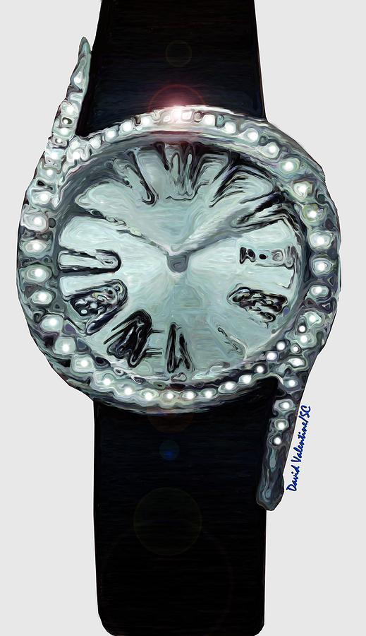Circle of Diamonds Timepiece by David Valentine Circle of Diamonds Timepiece by David Valentine