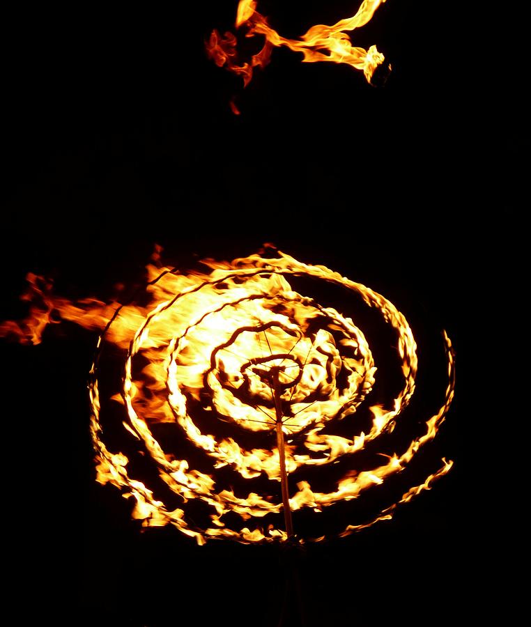 Circle Of Fire Photograph by Florene Welebny