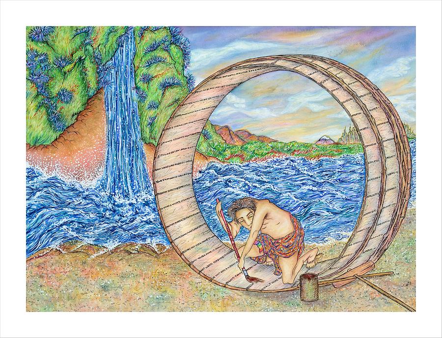 circle-of-truth-mixed-media-by-joseph-lawrence-vasile-fine-art-america