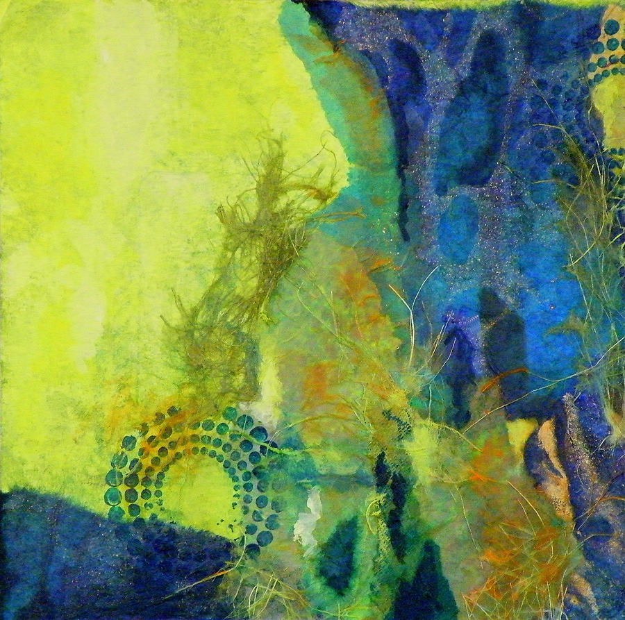 Mixed Media Painting - Circles 3 by Tara Milliken Mixed Media Painting - Circles 3 by Tara Milliken