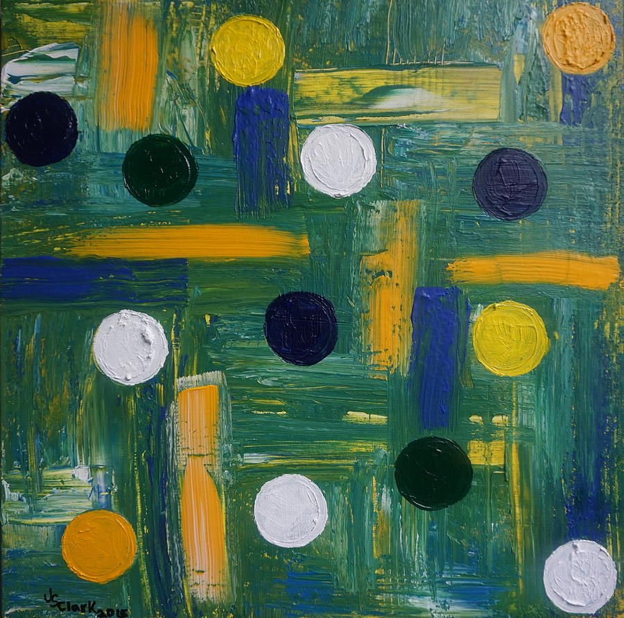 Circles Painting by Jimmy Clark