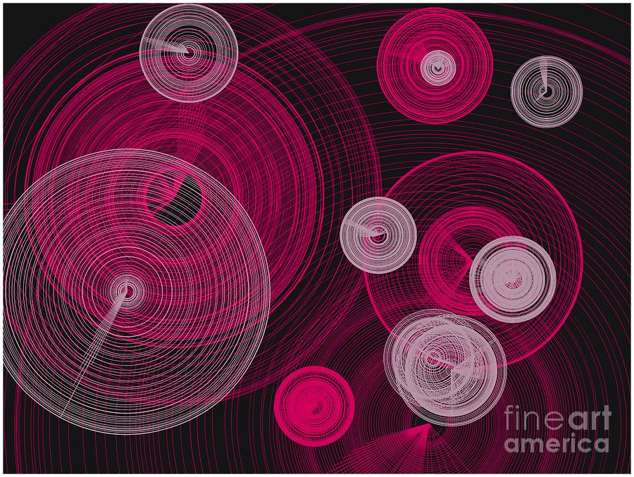 Circles within Circles Digital Art by Barefoot Bodeez Art