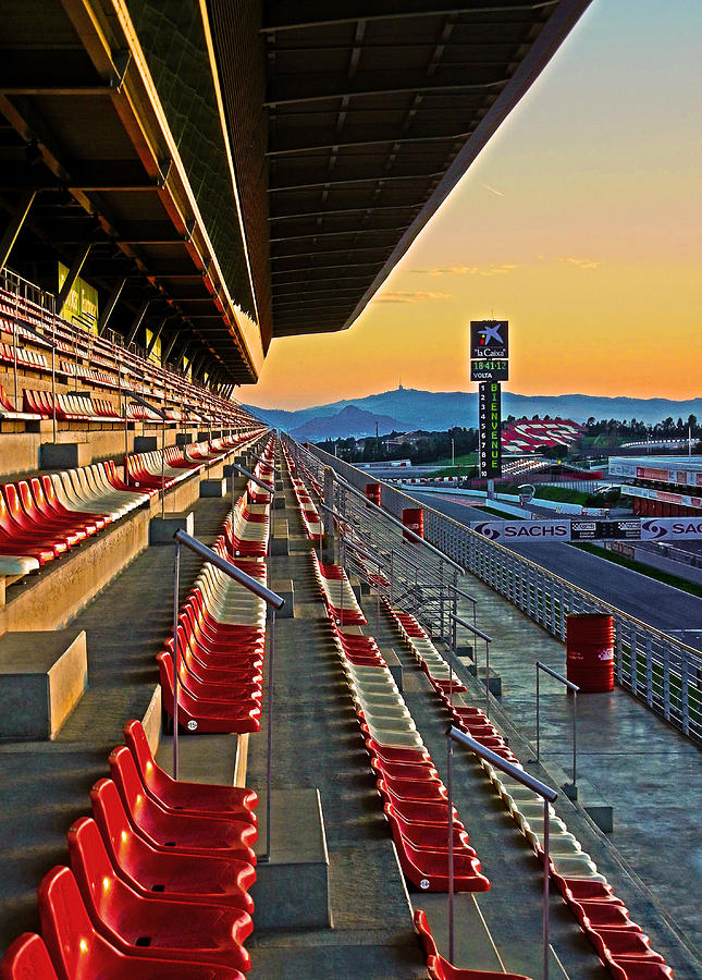 Circuit de Catalunya - Barcelona  Photograph by Juergen Weiss