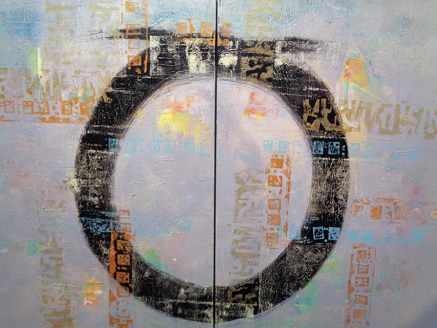 Circular Conversations Painting by Dale Witherow
