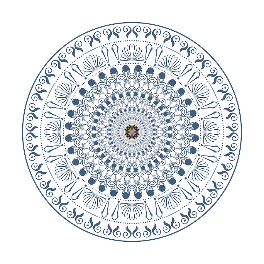 Circularium No. 2548 Digital Art by Alan Bennington