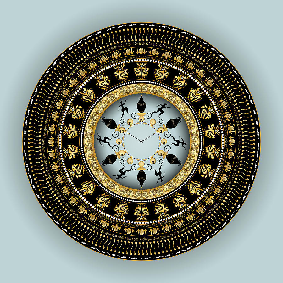 Circularium No 2658 Digital Art by Alan Bennington