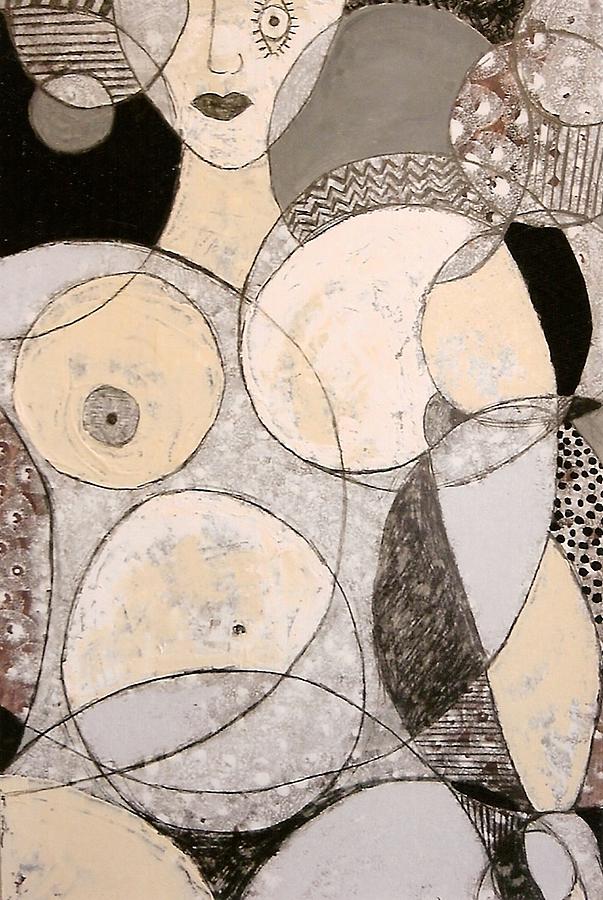 Nude Painting - Circumlocution by Joanne Claxton