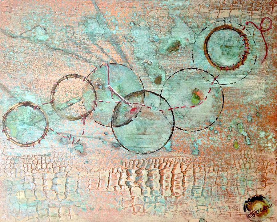 Threads of Possibility Painting by Teresa Fry