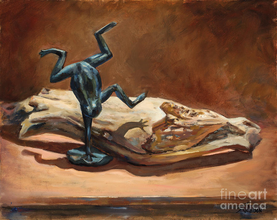 Cirque de Frog Painting by Billie Colson