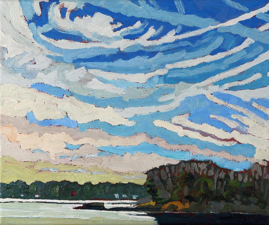 Cirrious Skies Painting by Phil Chadwick